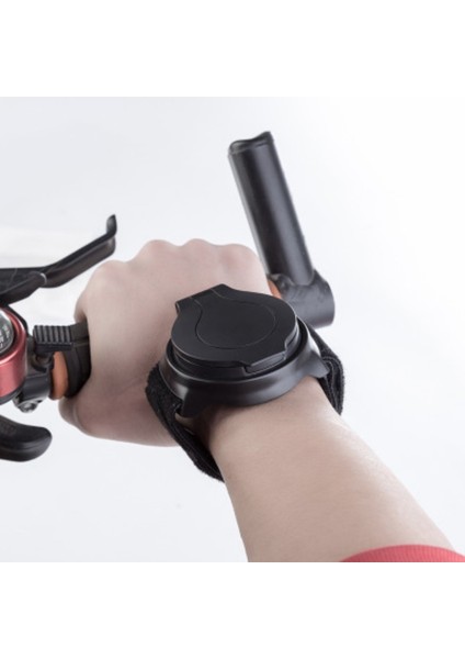 Siyah Stil Bisiklet Arka Görüş Aynası 360 Derece Dönebilen Konveks Retroreflektör Abs Bisiklet Bilek Bandı Arka Görüş Aynası Bisiklet Aksesuarları (Yurt Dışından) fırsatları