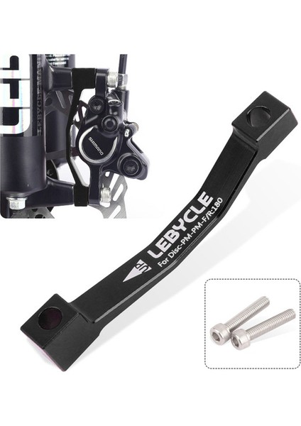Siyah 180MM Tarzı Bisiklet Disk Fren Adaptörü, Posta Çatal Montajından mm Rotor Mtb Yol Dağ Bisikleti Disk Fren Adaptörü Parçaları Için (Yurt Dışından)
