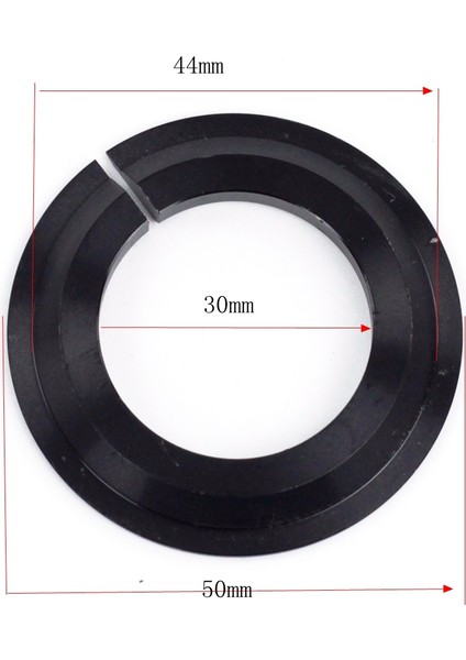 Siyah Kimlik 30MM Stili Dağ Bisikleti Alaşım Taç Yarış Halkası Konik Direksiyon Dönüşüm Aralığı Çatal Adaptörü Bisiklet Aksesuarları (Yurt Dışından) fiyatları