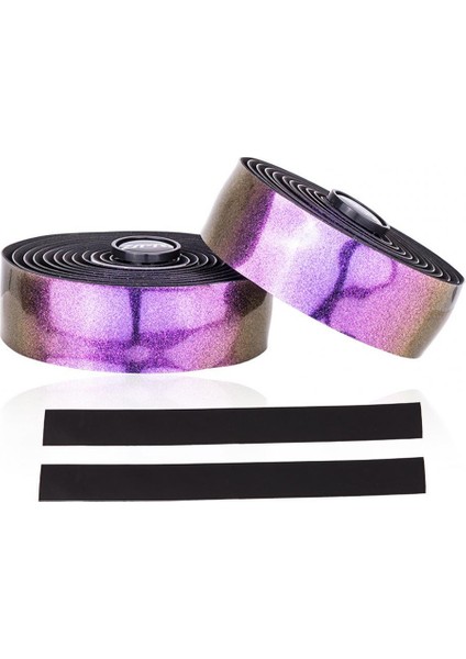 Mor Tarzı Yol Bisikleti Için Aşınmaya Dayanıklı Paslanmaz Darbeye Dayanıklı Bisiklet Sap Bandı (Yurt Dışından)