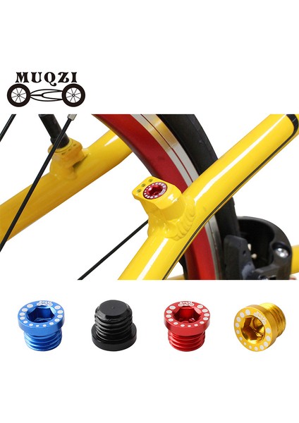 Altın 2 Adet Tarzı Muqzı Alüminyum Bisiklet V Fren Deliği V Fren Boss Cantilever Frenler Post Montaj Vidaları M10*1.25 Mtb Sabit Dişli Yol Bisikleti Vidaları (Yurt Dışından)