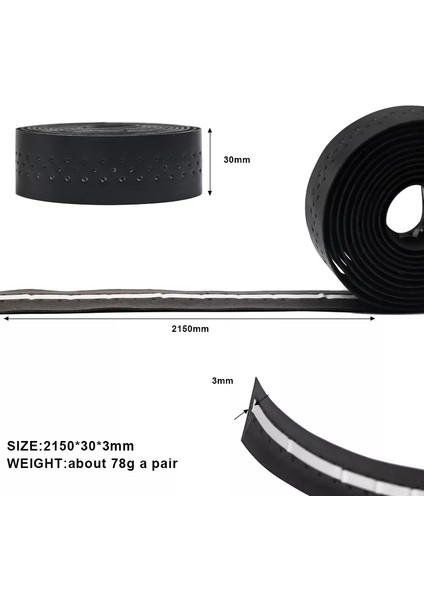 Kahverengi Tarzı Mtb Yol Bisikleti Pu Deri Delikli Kemer Nefes Alabilen Bisiklet Sapı Sargı Kayışları Sabit Dişli Kemer Bisiklet Gidon Bandı (Yurt Dışından) fırsatları