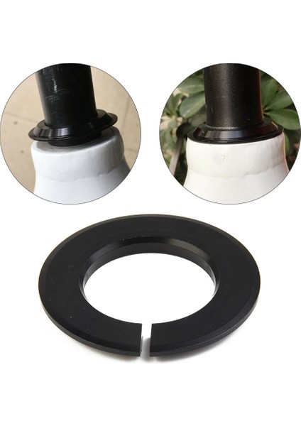 Mtb Yol Bisikleti Direksiyon Kolonu Maşa Adaptör Halkası Konik Düz Boru Dönüşüm Başlık Taban Aralığı Süsleyici (Yurt Dışından)