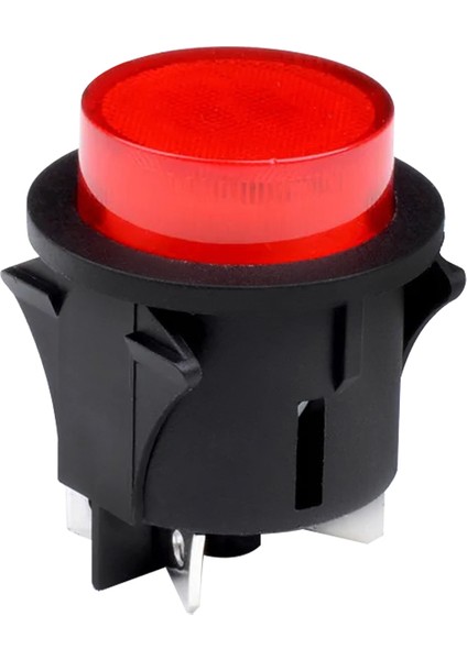 IC-180G Anahtar Basmalı 4 Pın Kalıcı Yuvarlak 25 mm PS18-16N-2 - MCT4977-7635