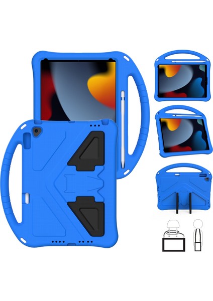 Eva Düz Düşme Önleyici Kılıf iPad 10.2 2021/2020/2019 Için (Yurt Dışından)