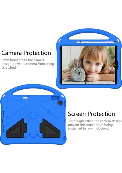 Eva Düz Düşme Önleyici Kılıf iPad 10.2 2021/2020/2019 Için (Yurt Dışından) fırsatları