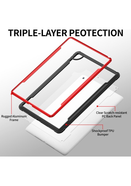 iPad 10.2 Için Alüminyum + Tpu + Pc Kılıfı (Yurt Dışından) modelleri