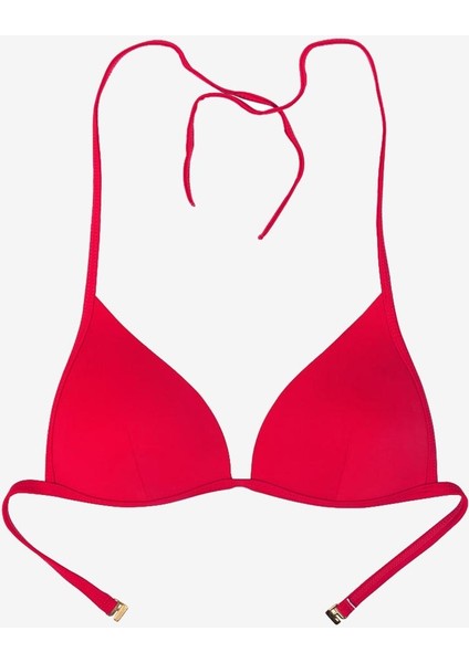 63518 Kırmızı Destekli Bikini Üstü