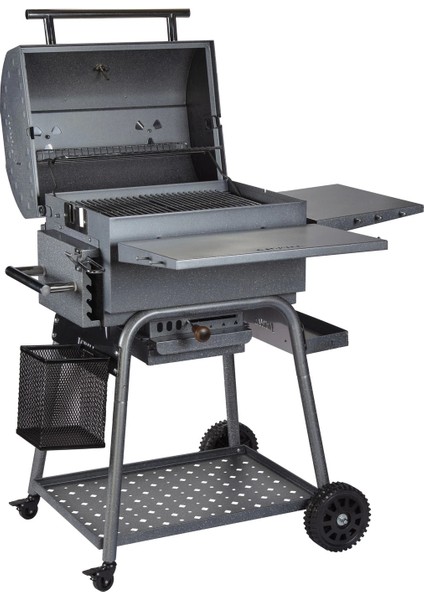 Igrıll Barbekü Hub 515 mm Kömürlü Mangal (Gri) modelleri