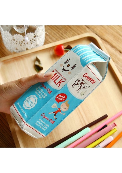 Yaratıcı Sevimli Süt Kalem Çantası, Eğlenceli Simülasyon Kalem Kutusu, Yaratıcı Depolama Bozuk Para Cüzdanı, Kırtasiye Kutusu (Yurt Dışından)