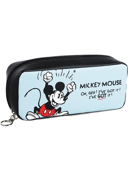 Mickey Mouse Desenli Öğrenci Kalem Kutusu (Yurt Dışından)