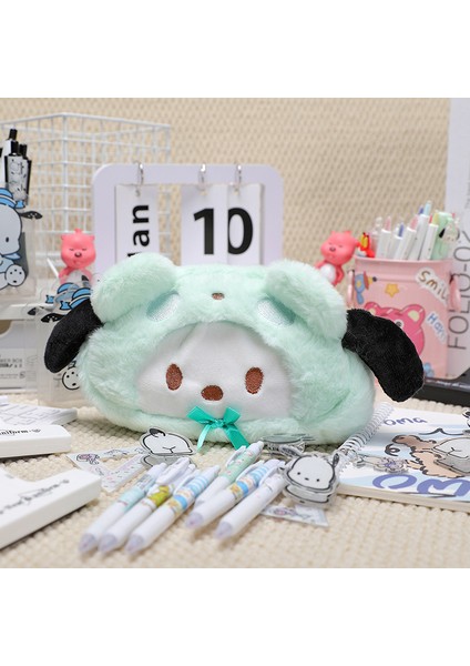 Ai Cha Köpek Yu Gui Köpek Kalem Çantası Öğrenci Sevimli Yüksek Görünümlü Kırtasiye Çantası (Yurt Dışından)