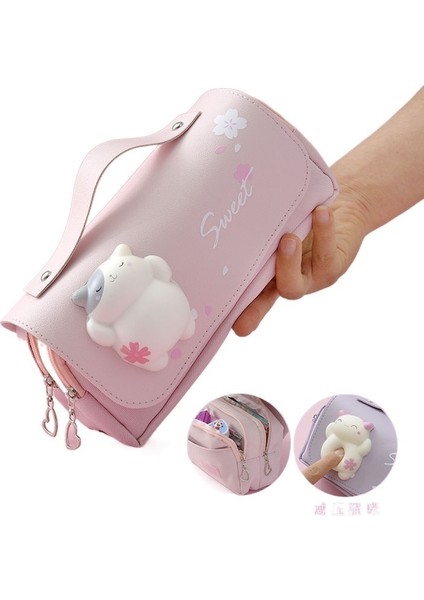 Dekompresyonlu, Büyük Kapasiteli, Çok Işlevli Kalem Kutusu (Yurt Dışından)