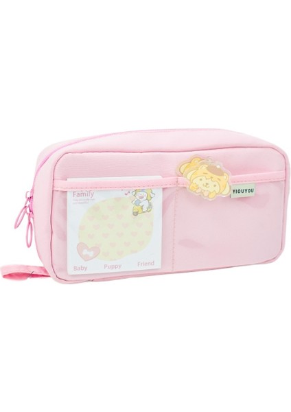 Büyük Kapasiteli Volkan Şeffaf Kalem Kutusu Çocuğun Kırtasiye Kutusu (Yurt Dışından)