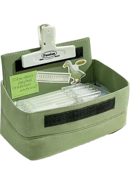 Köpek Yavrusu Büyük Kapasiteli Kalem Kutusu, Yüksek Görünümlü Kırtasiye Çantası Kırtasiye Kutusu Öğrenci Üst Düzey Anlamda (Yurt Dışından)