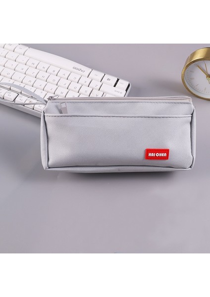 Büyük Kapasiteli Kalem Kutusu Kırtasiye Kutusu Yüksek Görünümlü Ilkokul Öğrencisi Kırtasiye Çantası Erkek ve Kız Tuval Kalem Kutusu (Yurt Dışından)