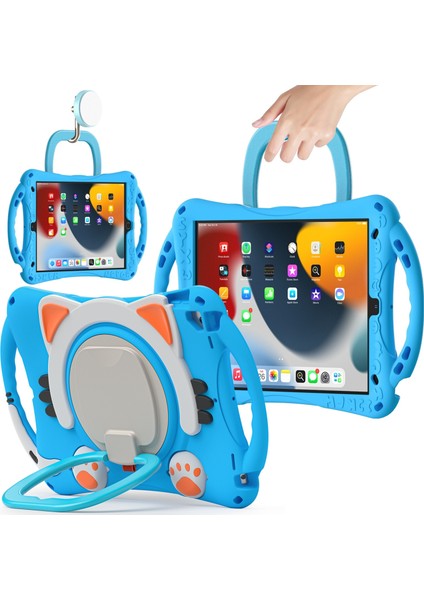 iPad 10.2 2019/2020/2021/PRO 10.5 Için Silikon Tablet Kılıfı (Yurt Dışından)