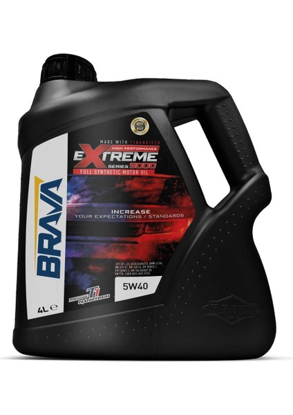 Extreme 9000 5W40 4 Lt Motor Yağı