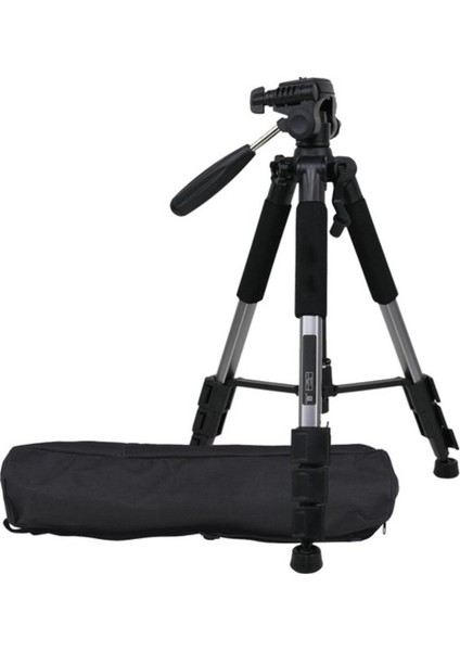 210 cm 1. Sınıf Fotoğraf Makinası ve Telefonlar Için 5 kg Kadar Taşıyabilir Tripod