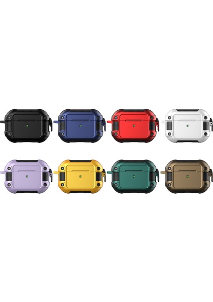 Airpods Pro Için Tpu+Pc Kılıfı (Yurt Dışından)