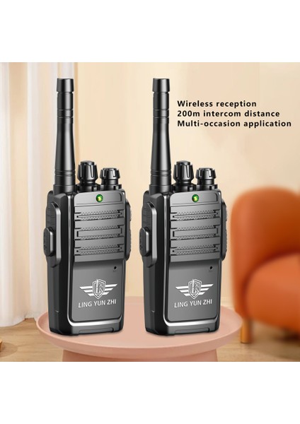 LZ031 1 Çift Çocuklar Walkie Talkie Hediyeler Sesli Arama Aile Walkie Talkie Kamp Yürüyüş Için Kapalı Açık (Yurt Dışından)