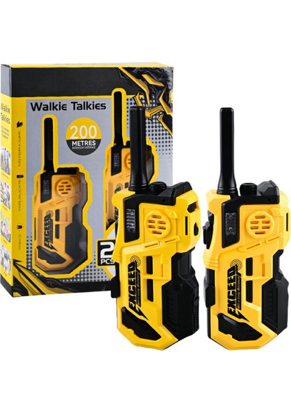 LZ079 2 Adet/takım Mini Walkie Talkie Çocuk Walkie Talkie Radyo Açık Interkom Oyuncak (Yurt Dışından)