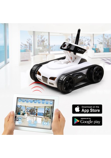 777-272 Mini Rc Tank Uzaktan Kumanda Muharebe Tankı Oyuncak Araç Modeli Wıfı Gerçek Zamanlı Görüntü Iletimi Elektrikli Oyuncak (Yurt Dışından)