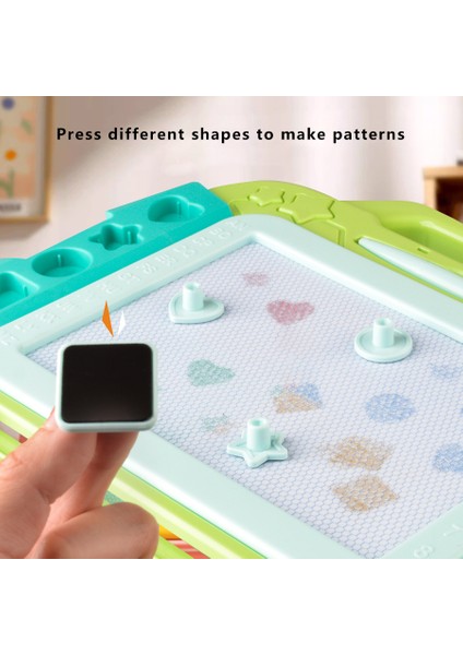 5503 Çocuklar Manyetik Dıy Çizim Tahtasında Küçük Çocuklar Tablet Ayaklı Yazma Doodle Tablet-Pembe (Yurt Dışından) fırsatları