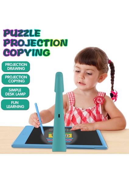 TY01 Eğitici Çizim Projektör LED Lamba Çocuklar Için Erken Öğrenme Eskiz Aracı-Pembe (Yurt Dışından) fiyatları