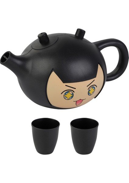 GS-3373 Çocuk Bilim Deney Karikatür Çaydanlık Sihirli Sahne Öğrencileri Performans Sihirli Oyuncak-Siyah (Yurt Dışından)