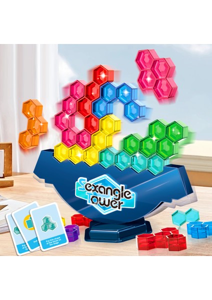 929-27 Çocuk Kulesi Dengeleme Istifleme Oyunu Eğlenceli Tetris Denge Oyunu Çocuklar Için Eğitici Hediye (Yurt Dışından) fiyatları
