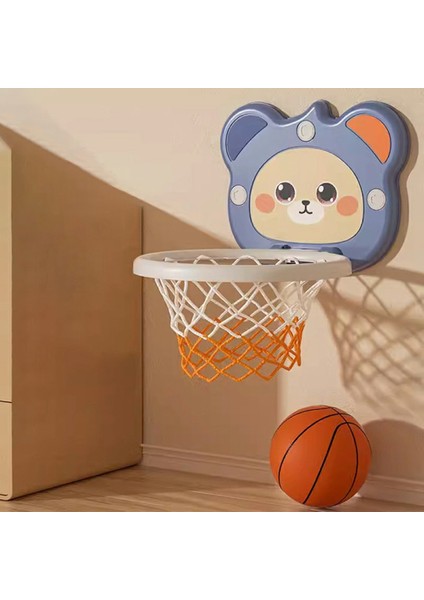 Kapalı Çocuk Basketbol Potası Bebek Spor Aktivite Merkezi Duvara Monte Ayarlanabilir Yükseklik Sepet Panosu Seti-Yeşil (Yurt Dışından)