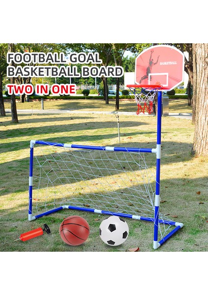 7701 2'si 1 Arada Açık Spor Merkezi Çocuk Oyuncak Basketbol Futbol Spor Istasyonu Erkek ve Kız Çocuklar Için Basketbol Potası Futbol Golü ile Kapalı Atari Oyunu (Yurt Dışından) indirimleri