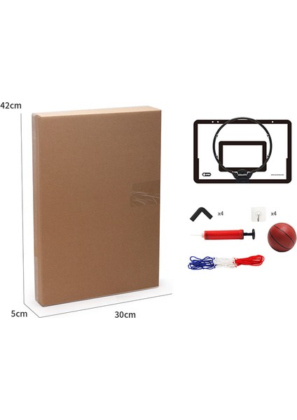 Yumruksuz Plastik Basketbol Potası Seti Basketbol Askı Montaj Oyunu Çocuklar Çocuklar Için Yetişkinler-Sarı (Yurt Dışından) modelleri