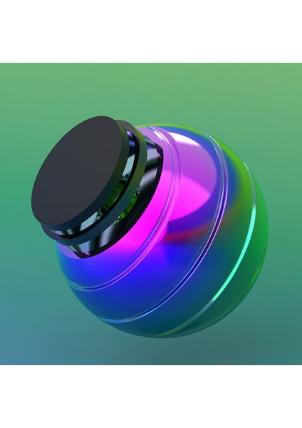 Erkekler/kızlar/yetişkinler Için 45MM Çaplı Dekompresyon Oyuncak, Alüminyum Alaşımlı Renkli Top Şekli Gyro Mükemmel Denge Rotasyonu Topaç, Boyut: M (Yurt Dışından)