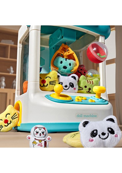SJL6739 Çocuklar Için Pençe Makinesi Spaceman Kapsül Pençe Oyunu Ödüller Oyuncak 2 Güç Kaynağı Modu-Yeşil (Yurt Dışından)
