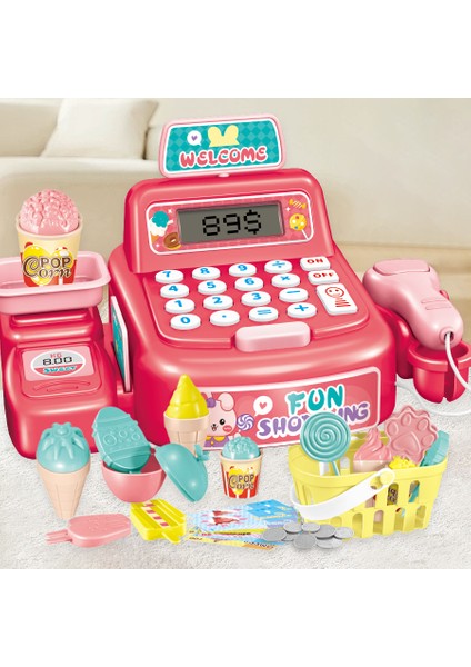 Çocuk Oyuncak Yazarkasa Playset Pretend Çocuk Süpermarket Ödeme Oyuncak Yeni Yürümeye Başlayan Çocuklar ve Amp; Okul Öncesi-Saklama Kutusu (Yurt Dışından) fiyatları