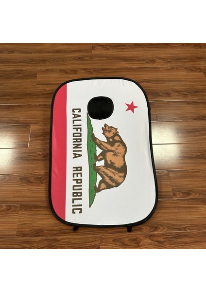 Katlanabilir Kum Torbası Tahtası Fırlatma Hedef Oyuncak Açık Ebeveyn-Çocuk Interaktif Oyuncak-New California (Yurt Dışından)
