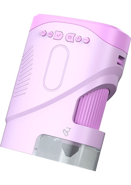 Xv-7 Çocuk Mikroskobu 2 Inç Renkli Ekran Yüksek Çözünürlüklü 1000X Mikroskop-Pembe (Yurt Dışından)