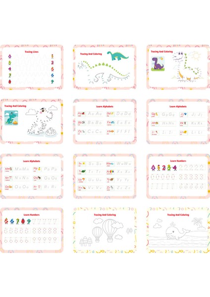 Montessori 16 Tema Yürümeye Başlayan Meşgul Kitap Okul Öncesi Öğretim Yardımcıları Ebeveyn-Çocuk Eğitici Oyuncak (Yurt Dışından)