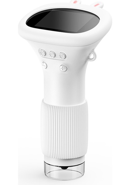 Çocuklar Için Mini Mikroskop Dijital Mikroskop 1000X Zoom 2mp Kamera, 8 LED Işıklı-Beyaz (Yurt Dışından)