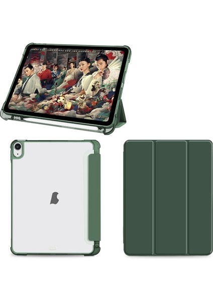 iPad 10.2 2021/2020/2019 Için Akıllı Deri Tablet Kılıfı (Yurt Dışından)