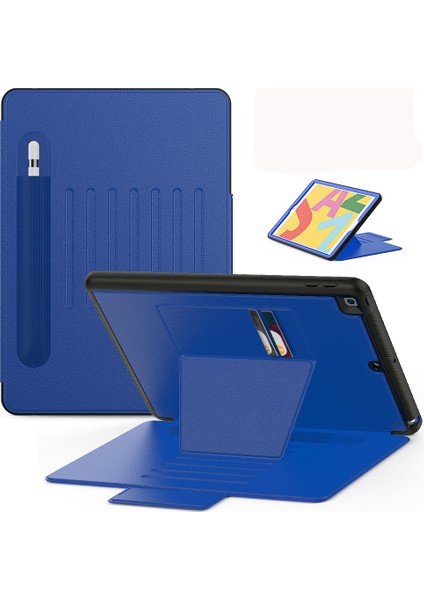 iPad 10.2 ve 10.2 (2020) Için Deri Kılıf (Yurt Dışından)