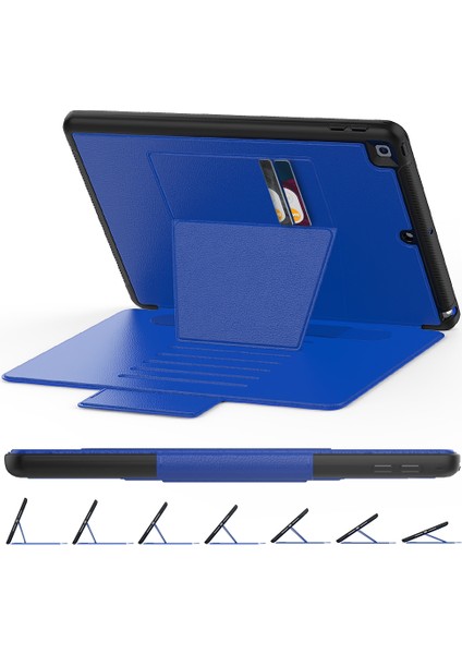 iPad 10.2 ve 10.2 (2020) Için Deri Kılıf (Yurt Dışından)