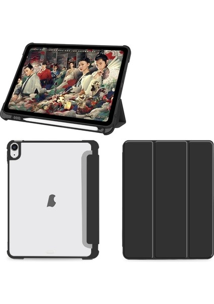 iPad 10.2 2021/2020/2019 Için Akıllı Deri Tablet Kılıfı (Yurt Dışından)