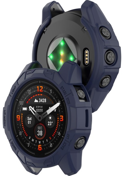 Garmin Epix Pro / Epix Pro Gen 2 42MM / Fenix ​​7s / 7s Pro Için Tpu Saat Kılıfı (Yurt Dışından)