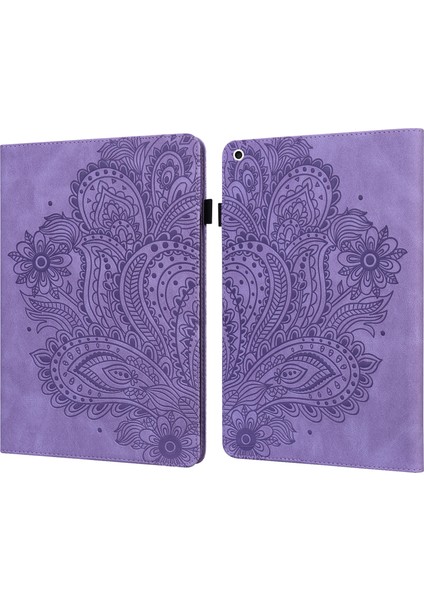 iPad 10.2 2021/2020/2019 Için Deri Kılıf (Yurt Dışından)