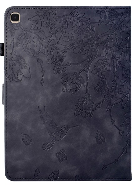 iPad 10.2 2021 / 10.5 2019 Için Kabartmalı Deri Kılıf (Yurt Dışından)