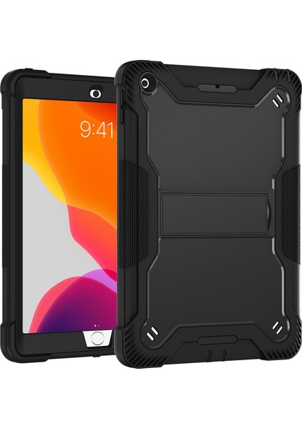 iPad 10.2 2021/2020/2019 Için Silikon + Pc Kılıfı (Yurt Dışından)