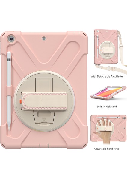 Ipad 10.2 2021/2020/2019 Silikon + Pc Kılıfı Için (Yurt Dışından)